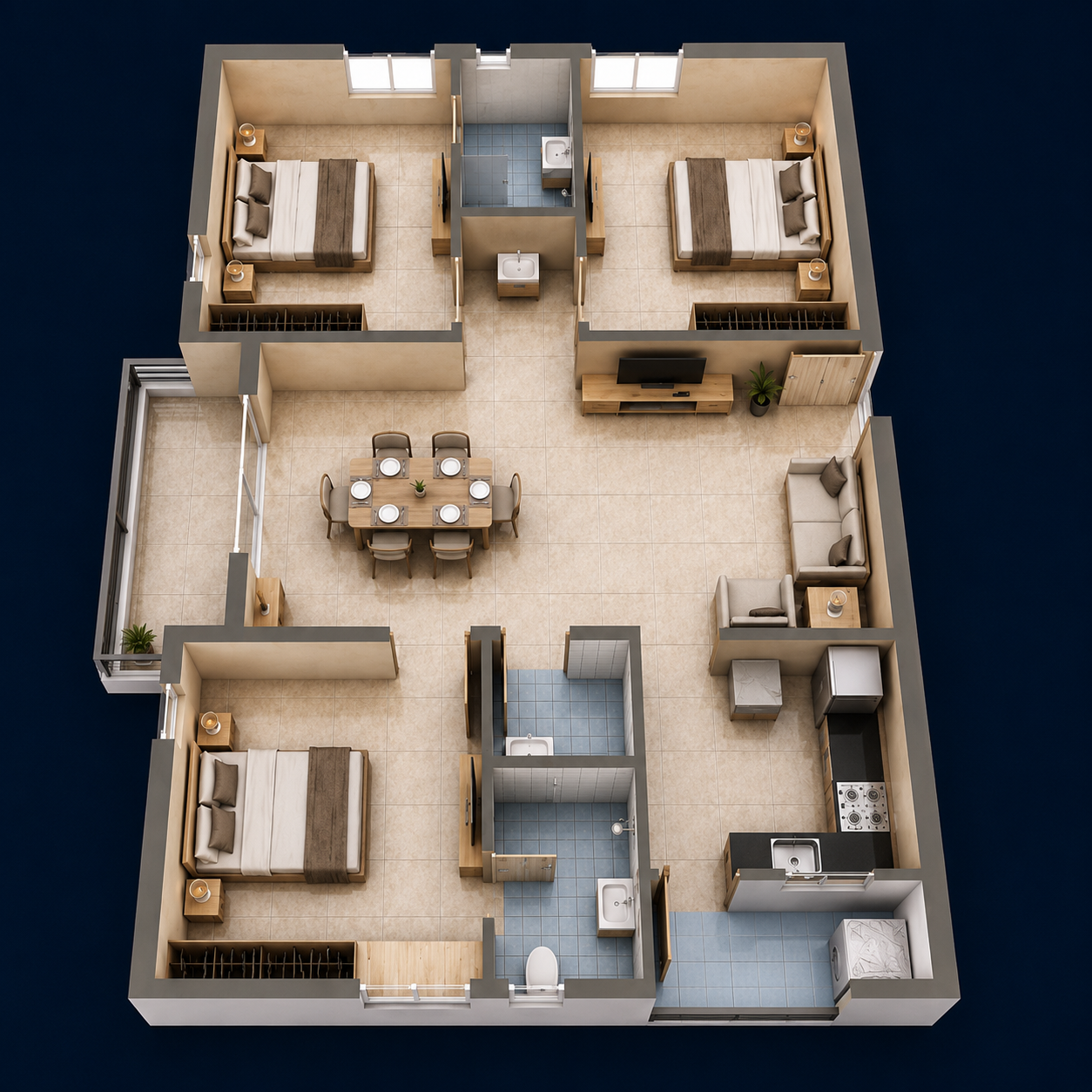 Aditya Elite 3 BHK luxury apartment in Madanapalle